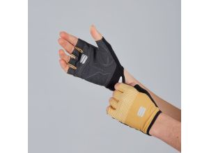 Sportful Race dámske rukavice zlaté