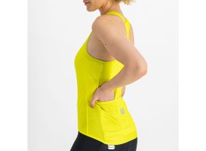 Sportful Flare Dámsky top žltý