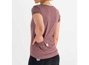 Sportful Giara Dámske cyklistické tričko vínové