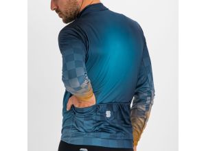 Sportful ROCKET THERMAL dres modrý/kožený