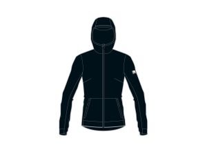 Sportful METRO SOFTSHELL dámska mestská cyklobunda čierna