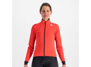 Sportful FIANDRE MEDIUM dámska bunda červený grepfruit