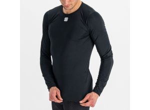 Sportful MIDWEIGHT LAYER tričko s dl. rukávom čierne