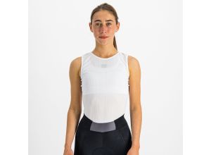 Sportful Pro Baselayer Dámske tričko bez rukávov biele