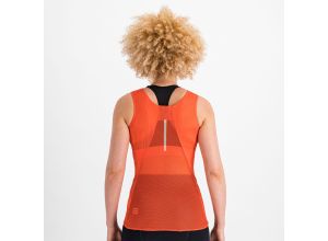 Sportful Pro Baselayer Dámske tričko bez rukávov červené