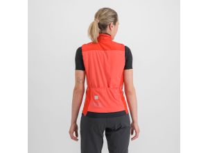 Sportful GIARA LAYER dámska vesta červený grepfruit