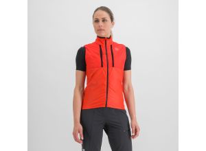 Sportful GIARA LAYER dámska vesta červený grepfruit