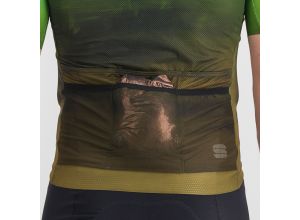 Sportful GIARA zbaliteľná bunda metal bronze