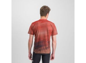 Sportful FLOW GIARA tričko cayenna red/mud