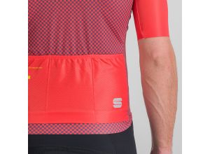 Sportful CHECKMATE dres pompelmo mulled grape