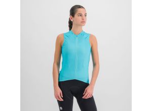 Sportful MATCH dámsky dres bez rukávov blue radiance