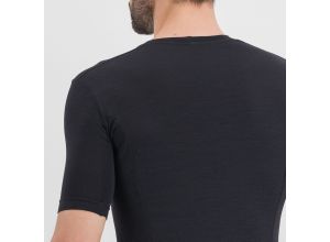Sportful MERINO LAYER tričko s krátkym rukávom black