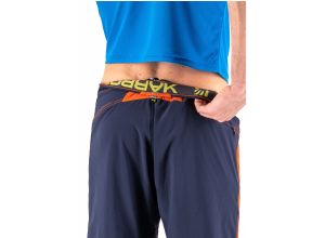 Karpos Rock Bermudy oranžové/tmavomodré