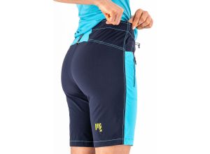 Karpos Rock Dámske Bermudy tyrkysové/tmavomodré