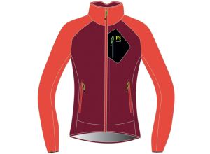 Karpos ODLE flíska červená/grenadína