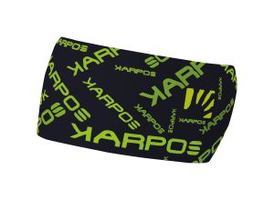 Karpos PELMO čelenka čierna/svetlozelená