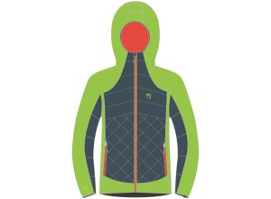 Karpos LASTEI ACTIVE PLUS bunda bridlicová/limetková