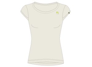 Karpos LOMA dámske tričko Cloud Dancer/Hot Coral/Vintage