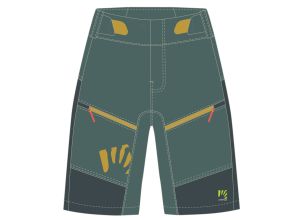 Karpos RAPID BAGGY kraťasy North Atlantic/Dark Slate/Lemon Curry