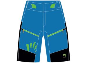 Karpos Rapid Baggy Kraťasy modré/čierne/zelené fluo