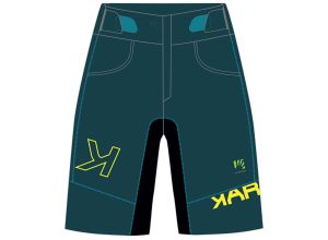 Karpos Ballistic Evo Kraťasy modrozelené/čierne