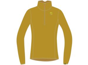 Karpos Pizzocco Half Zip flíska zlatohnedá