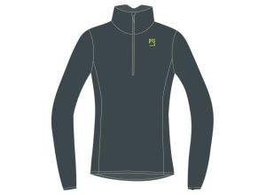 Karpos Pizzocco Half Zip flíska bridlicová