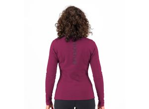Karpos PIZZOCCO Half Zip dámska flíska malinová