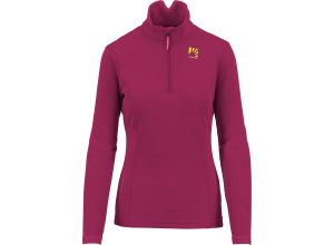 Karpos PIZZOCCO Half Zip dámska flíska malinová