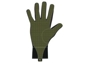 Karpos Alagna Rukavice čierne/fluo zelené