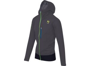 Karpos LOT Rain bunda tmavosivá/čierna