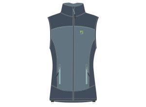 Karpos PARETE dámska vesta Spring Lake/Vintage Indigo