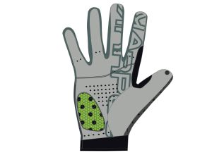 Karpos RAPID rukavice Dark Slate/North Altantic