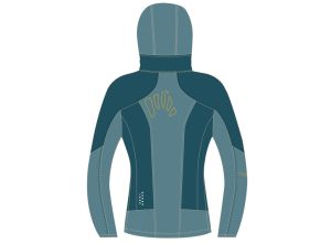 Karpos LAVAREDO dámska bunda Corsair/Adriatic Blue