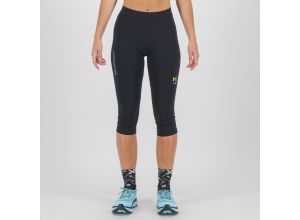 Karpos Fanes Dámske 3/4 Nohavice čierne/tyrkysové