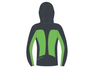 Karpos PARETE bunda Jasmine Green/Ombre Blue