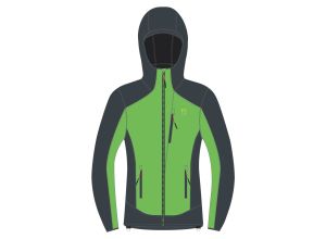 Karpos PARETE bunda Jasmine Green/Ombre Blue