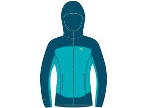Karpos Parete Dámska Bunda tyrkysová/modrá