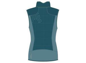 Karpos LAVAREDO dámska vesta Corsair/Adriatic Blue