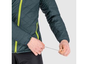 Karpos LYSKAMM Evo bunda bridlicová/limetková