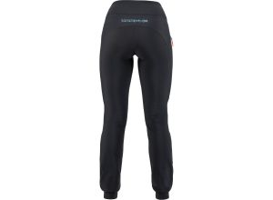 Karpos EASYGOING WINTER dámske nohavice čierne/tyrkysové