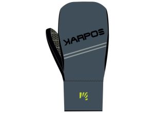 Karpos FINALE palčiaky bridlicové/čierne