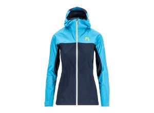 Karpos Lot Rain Dámska Bunda tmavomodrá/tyrkysová