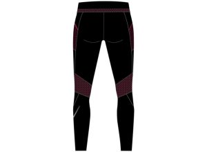 Karpos QUICK dámske nohavice čierne/červené