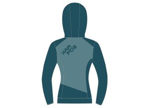 Karpos NUVOLAU dámska flíska Corsair/Adriatic Blue