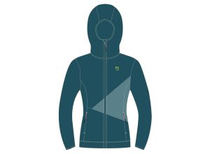 Karpos NUVOLAU dámska flíska Corsair/Adriatic Blue