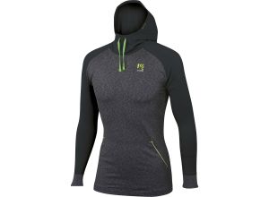 Karpos CRODA DA LAGO flíska s kapucňou tmavosivá