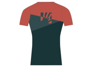 Karpos CRODA ROSSA tričko Dark Sea/Paprika/Balsam