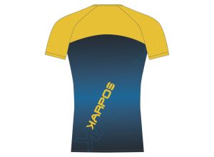 Karpos MOVED EVO tričko Indigo Bunting/High Visibility