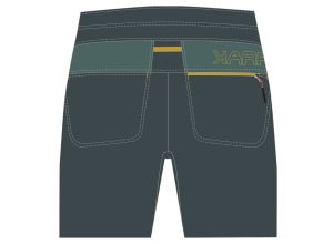 Karpos DOLADA bermudy Dark Slate/North Atlantic/Lemon